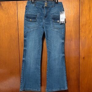 Girl’s Blue Flared Jeans